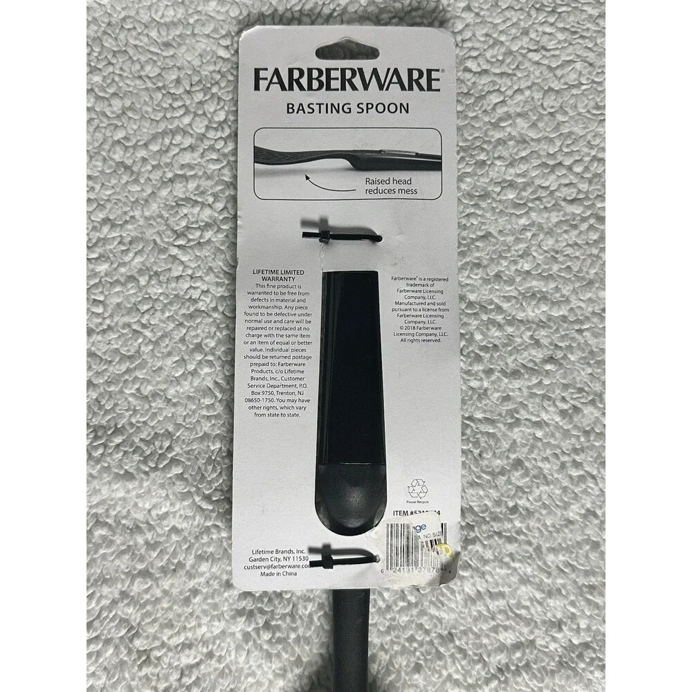 Farberware Classic Basting Spoon Heat Resistant 450F BPA Free Dishwasher Safe